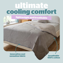 Silentnight Restore Cooling Lightweight Blanket Comfortable Breathable Coo