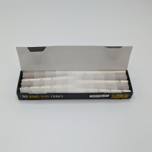 100 Smoking Papers Cones PreRolled King Size 109 mm – with Roach Tip