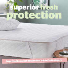 Silentnight Anti Allergy Mattress Protector Ideal for Allergy and Asthma S