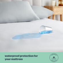 Silentnight Waterproof Mattress Protector Single Quiet Rustle Free Waterpr