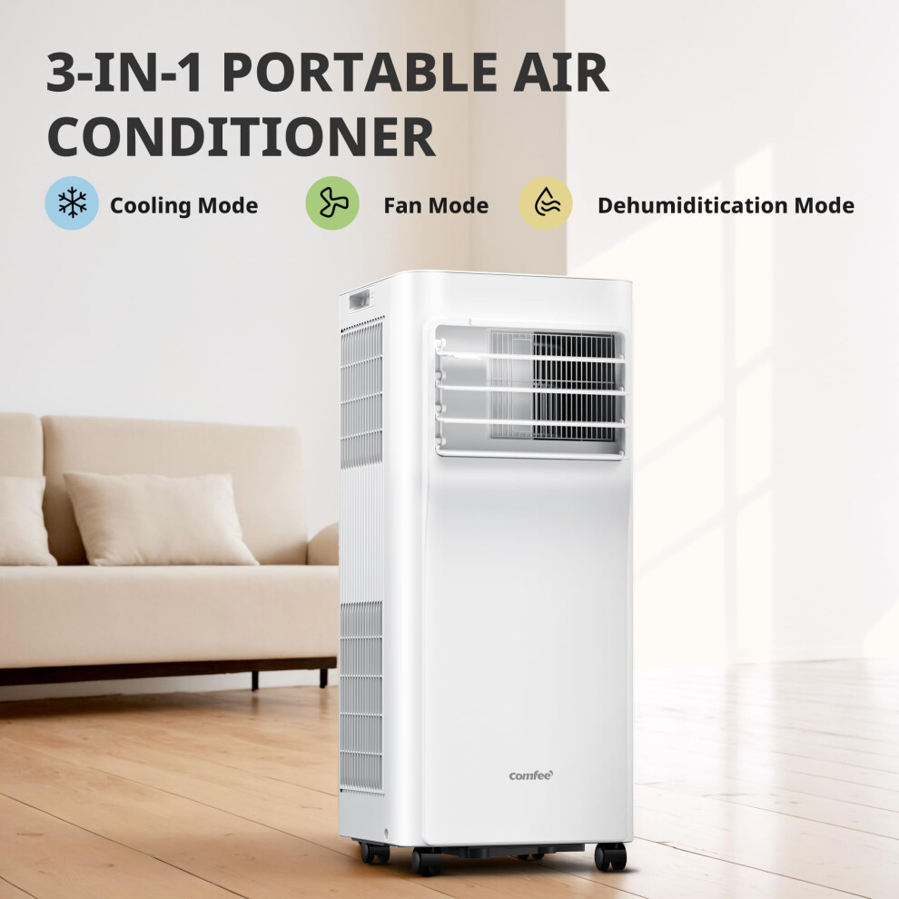 Comfee' Comfee’ 7000 Btu Portable Air Conditioner App Control With Dehumidifier Fa