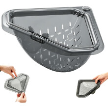 (1 Pc, -) 5ks magnetického trojúhelníkového sítka do dřezu, rohový košík na odpad