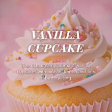 Yankee Candle Scented Candle Vanilla Cupcake Large Jar Long Burning Candl