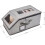 (Light gray, B) Stackable Baseball Cap Storage Box, Dust Proof Hat Organizer 2