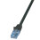 Patchcord LogiLink CP3013U Kat.6A U/UTP 0,25m sort 1