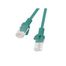 Cable de conexión Lanberg UTP cat.6 de 1,5 m, color verde