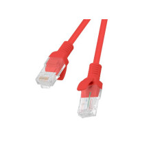 Câble de brassage Lanberg UTP cat.5e 3m rouge