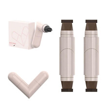 (Brown*2, -) Kit DIY de Gato de Miçangas 3D, Artesanato de Miçangas com Animais em Miniatura para Iniciantes