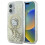 Hello Kitty Custodia per iPhone 16 Hello Kitty Liquid Glitter MagSafe Bianco Oro 1