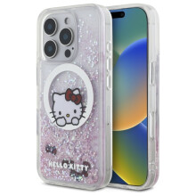 Hello Kitty folyékony csillámporos MagSafe tok iPhone 16 Pro Maxhoz