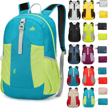 (Blue, -) 25L Foldable Waterproof Backpack, Lightweight Travel Daypack