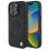 BMW Etui til iPhone 16 Pro Max BMW Hardcover Læder MagSafe Sort 1