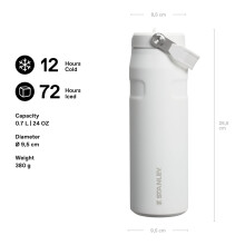 Stanley 1913 Flip Straw 20 Sports Water Bottle with Straw 07L 10 Hours Col