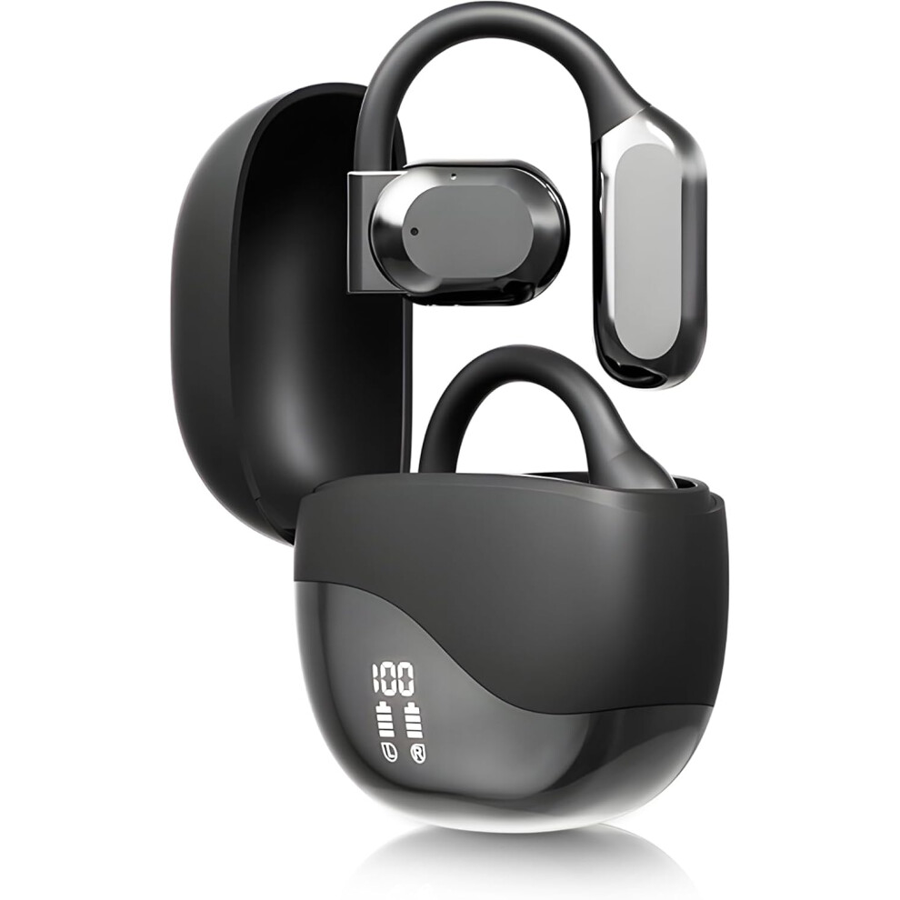 (, -) 2025 Ai Translation Wireless Earbuds, Noise Cancelling Black/Beige 5437706960898