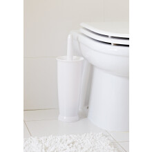 Addis Closed Toilet Brush Set Plastic White 125 x 125 x 39 cm 510284