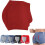 (Red, Medium) Sous-vêtements nylon, 2 pièces, M 1