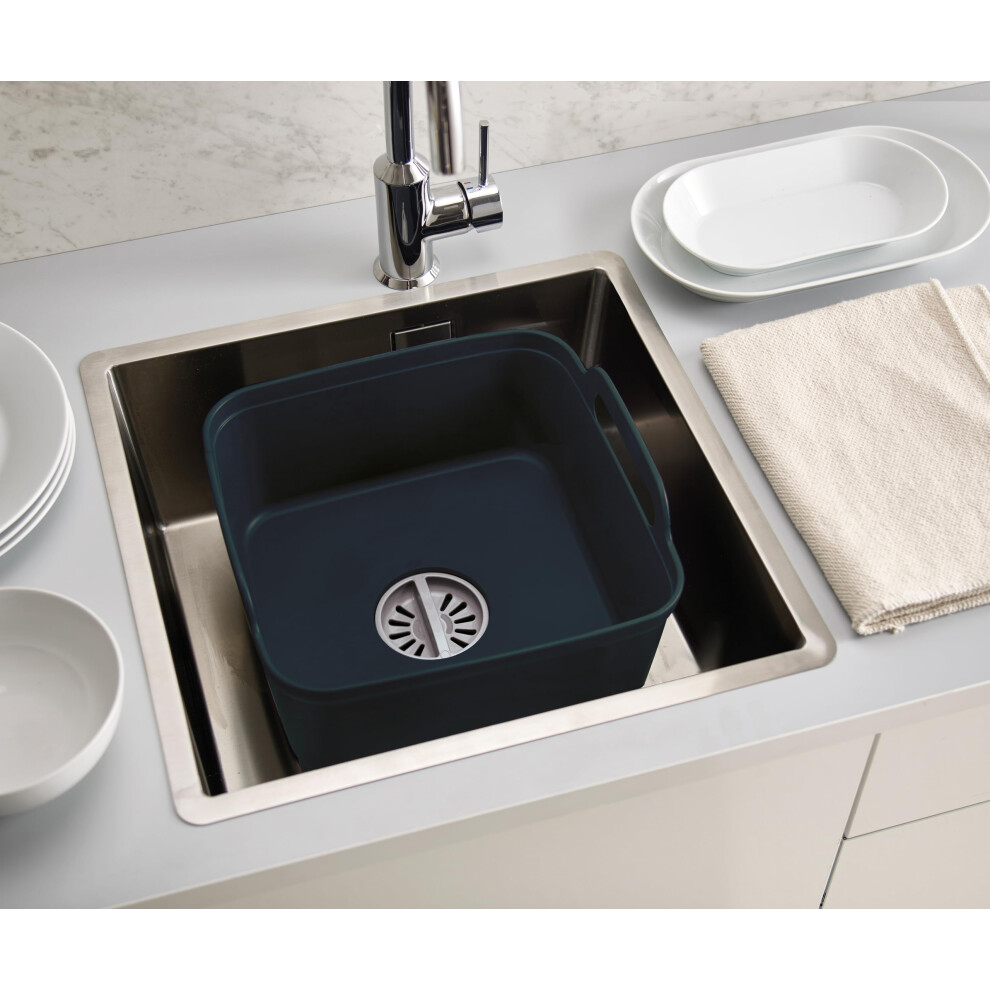 Joseph Joseph Wash Drain Kitchen Washing Up Bowl For Sink With Handles And