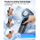 Handheld Fan, Portable USB Rechargeable with 100 Speeds, Foldable Mini Hand Held 4
