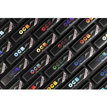 5 booklets OCB PREMIUM SLIM Rolling paper King Size  FILTER TIPS by OCB