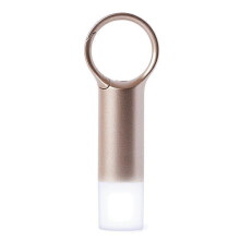 Porte-clés LED Lexon Nomaday Flash Or