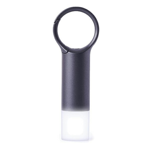 Lexon Nomaday Flash LED-Schlüsselanhänger Grau
