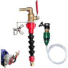 (1pcs+universal Joint+5m Pipe, -) Vodní rozprašovač na odstraňování prachu pro řezací stroj, 1 ks