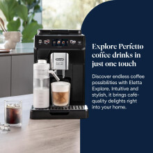 DeLonghi Eletta Explore Cold Brew ECAM45267G Barista Coffee Machine with La