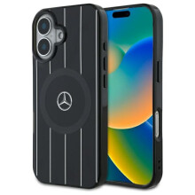 Dvoslojni ovitek Mercedes Hardcase MagSafe za iPhone 16