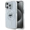 Ovitek Karl Lagerfeld MagSafe za iPhone 15 Pro Max, bel 1