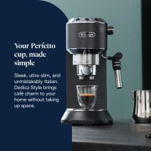 DeLonghi Dedica Style Traditional Barista Pump Espresso Machine Coffee and