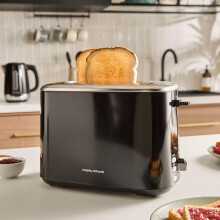 Morphy Richards Equip 2 Slice Toaster Defrost and Reheat Browning Controls