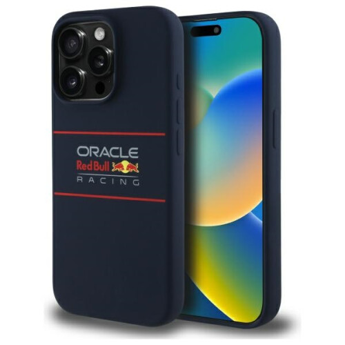 Red Bull Custodia MagSafe Red Bull per iPhone 15 Pro Max, colore blu navy.