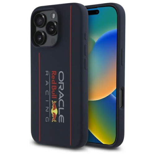 Red Bull Custodia MagSafe Red Bull per iPhone 16 Pro Max, colore blu navy