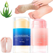 (2PCS, -) 2025 Fußcreme, Blau, 1 Stück, Anti-Riss, Feuchtigkeitsstift, Fußbalsam, Trockene Füße, Pflege, Intensiv, Heilsalbe