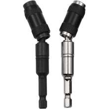 (2pcs-a, -) Magnetický otočný držák hrotů bitů, otočný vrták 1/4", 3 ks