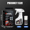 (3Set, -) 2025 Headlight Restoration Kit, Multifunctional Cleaner 1Set 6