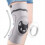Ginocchiera compressiva con stabilizzatori laterali e inserti in silicone M 1