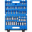 (60 Pieces, -) 60 pièces set douilles, CR-V 1