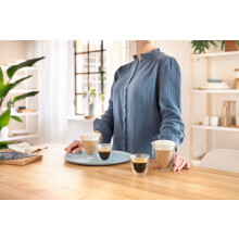 DeLonghi DLSC310 doublewalled espresso glass set of 2 2 pieces pack of 1