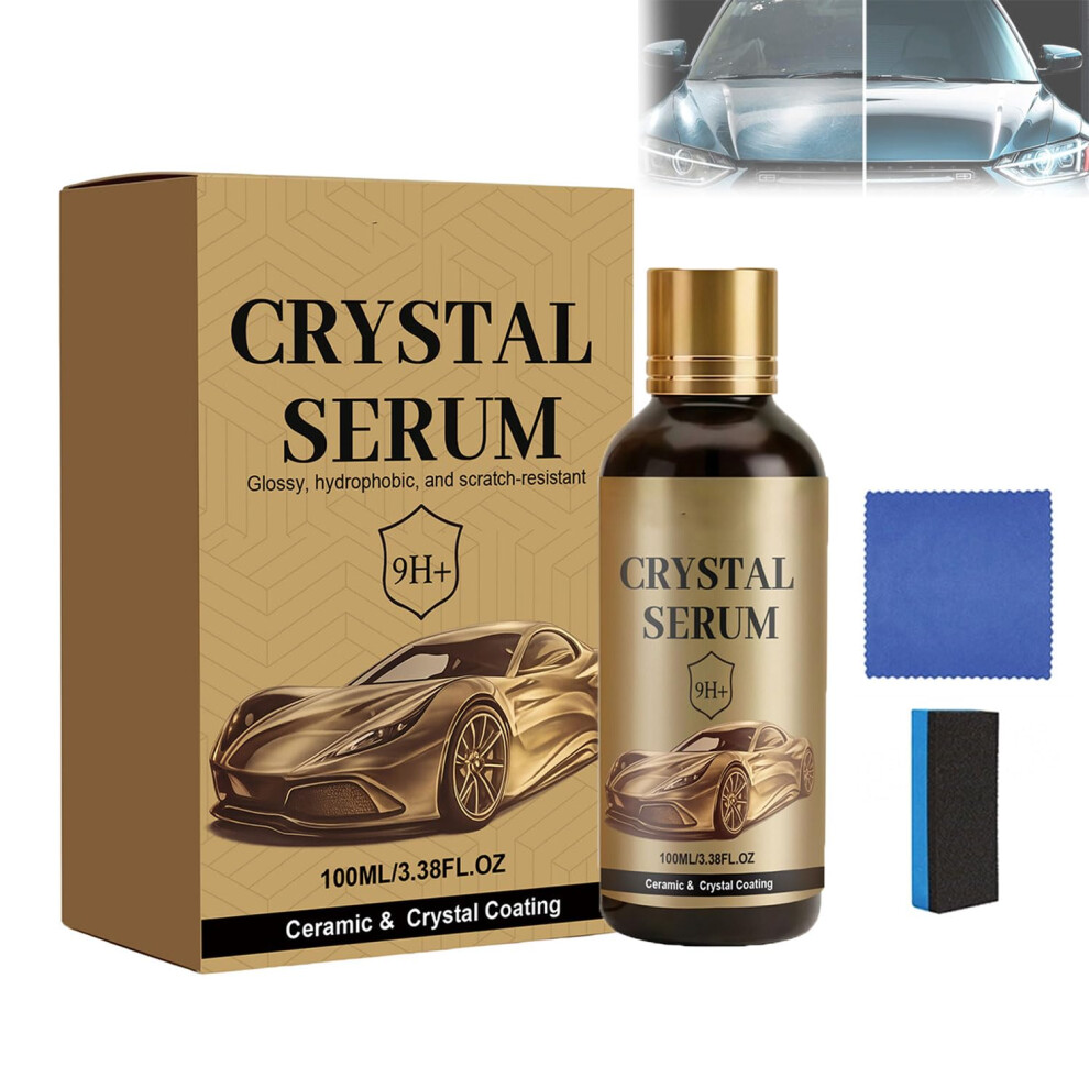 (1Pcs, -) Ceramic Car Coating Crystal Serum, 9H Protection 1Pcs 5437706679370