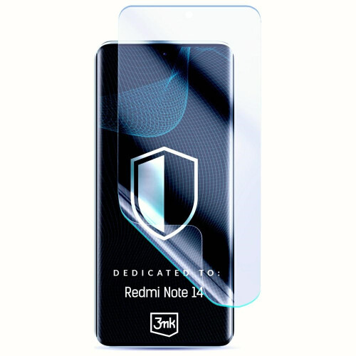 Redmi Note 14 3MK Gaming transparente Folie 3 Stück