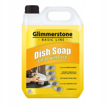 Detergente líquido para lavavajillas con sabor a limón, fórmula moderna, 5 litros.