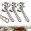 (3PCS, -) 2 clés fût aluminium 1