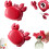 (2PCS Red, -) Βοηθός κιθάρας, φορητός 1