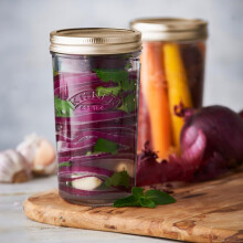 Kilner Wide Mouth Preserve Jar 05L 500ml Glass Storage Jar with Vacuum Seal