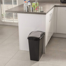 Addis Set of 3 Utility Room Recycling storage solution 40ltr Waste Trash Bi