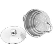 Judge Steamer Insert Stainless Steel Stepped Steamer Insert Colander with T