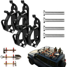 (4 PCS Black, -) 4 supports pelle, orange