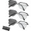 (Silver 3pcs, -) Slimme Zoom Leesbril - Progressief, Multifocus 1