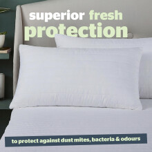 Silentnight Anti Allergy Pillow Protector Ideal for Allergy and Asthma Suf
